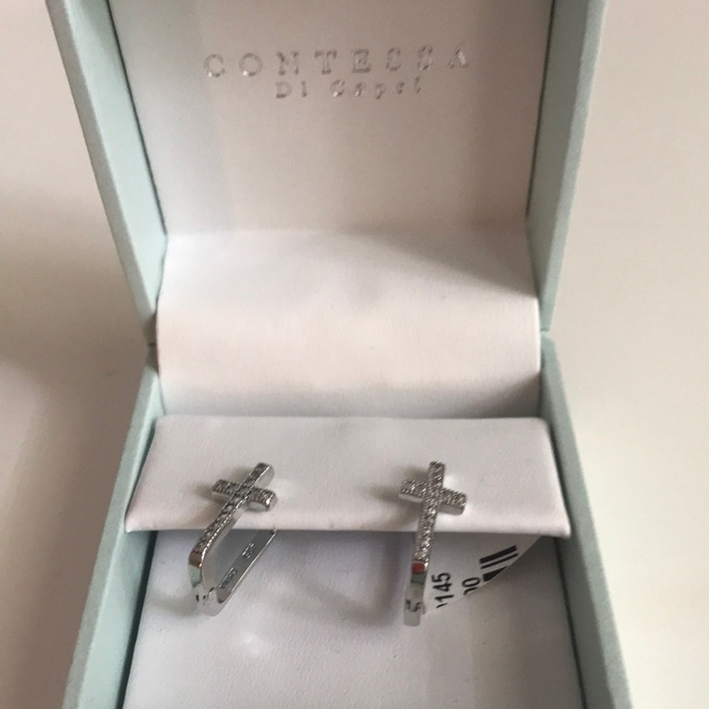 Cross earrings